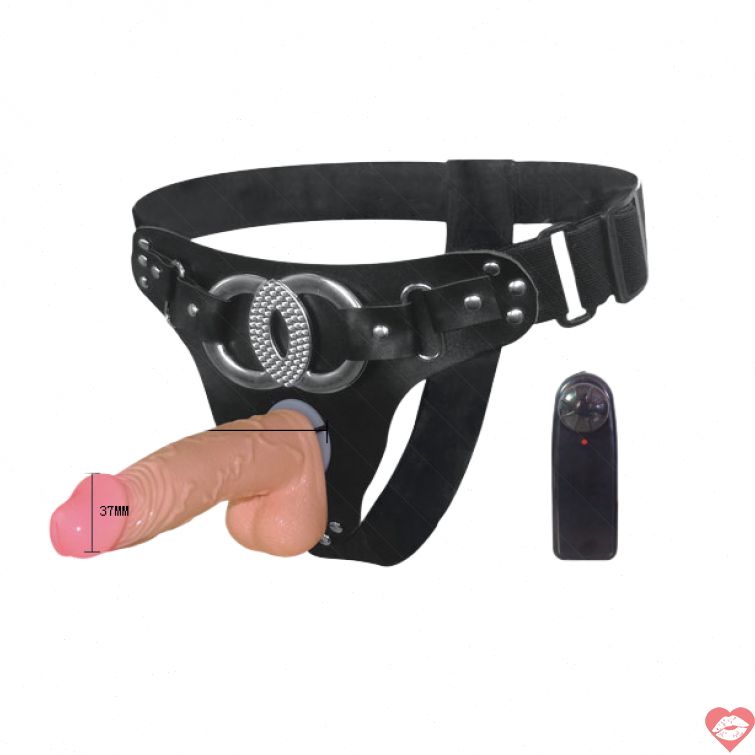 Dương vật dây đeo DVD04 rung mạnh cho cặp đôi 