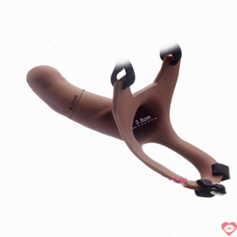 Dương vật giả dây đeo rỗng ruột mềm mại êm ái 