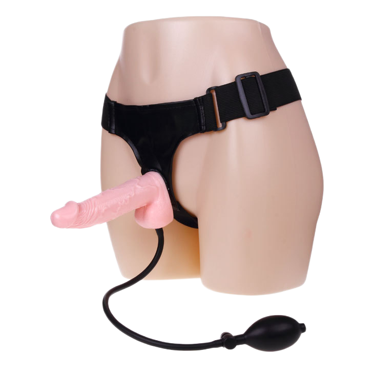  Cửa hàng bán Dương vật dây đeo bơm hơi cho nữ DC65Y  hàng xách tay 