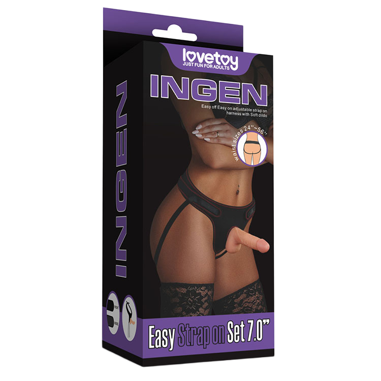  Đánh giá Dương Vật Giả Gắn Dây Đeo Cho Less Mềm Mịn – Lovetoy USA DC65Q  hàng xách tay 