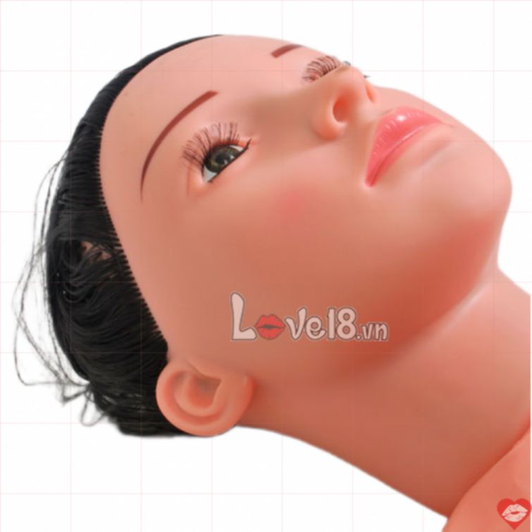 Búp bê bơm hơi 160cm mặt xinh có rung 