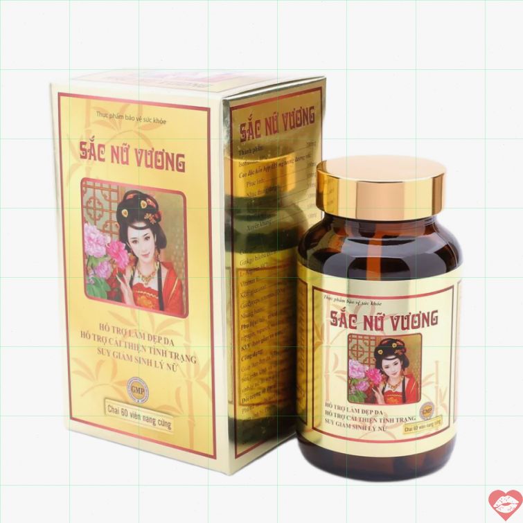 Viên uống Sắc Nữ Vương tăng sinh lý nữ đẹp da 