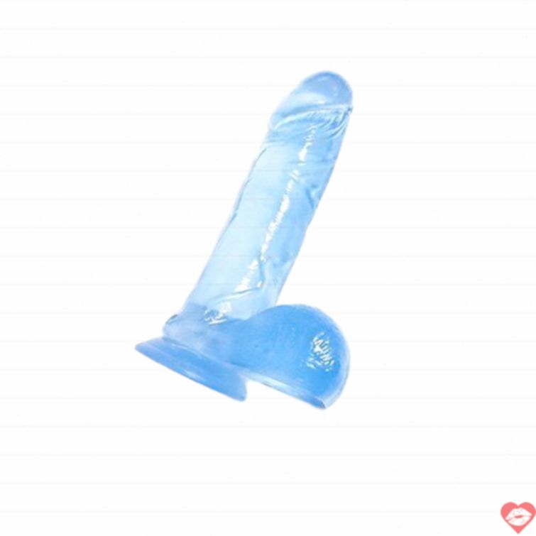 Dương vật giả gắn tường trong suốt kích thích mạnh 