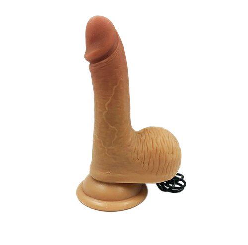  Nhập sỉ Dương vật giả silicon gắn tường 2 thớ có rung Nature Cock  cao cấp 