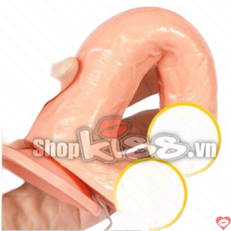Dương vật giả phun nước rung mạnh độc đáo 