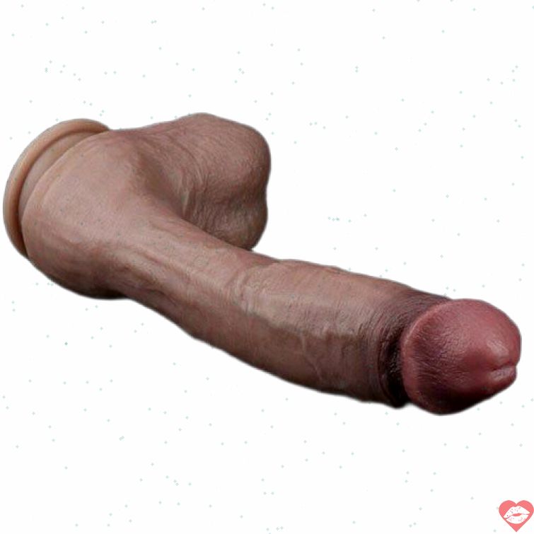Dương vật giả hít tường Lovetoy to dài mềm 