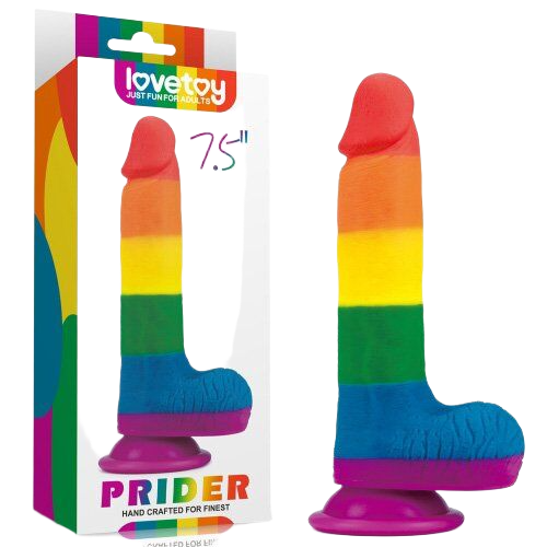  Review Dương vật giả silicone đa sắc Lovetoy Prider 3 size 7.5 – 8.0 – 9.0  nhập khẩu 
