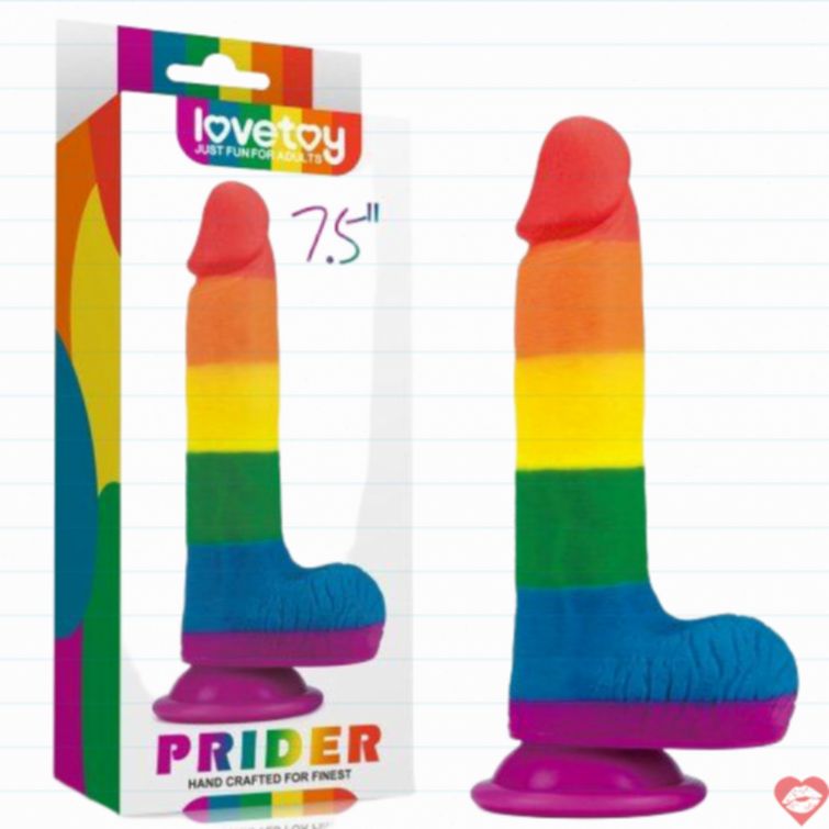 Dương vật giả Lovetoy Prider nhiều size silicone mềm mại 