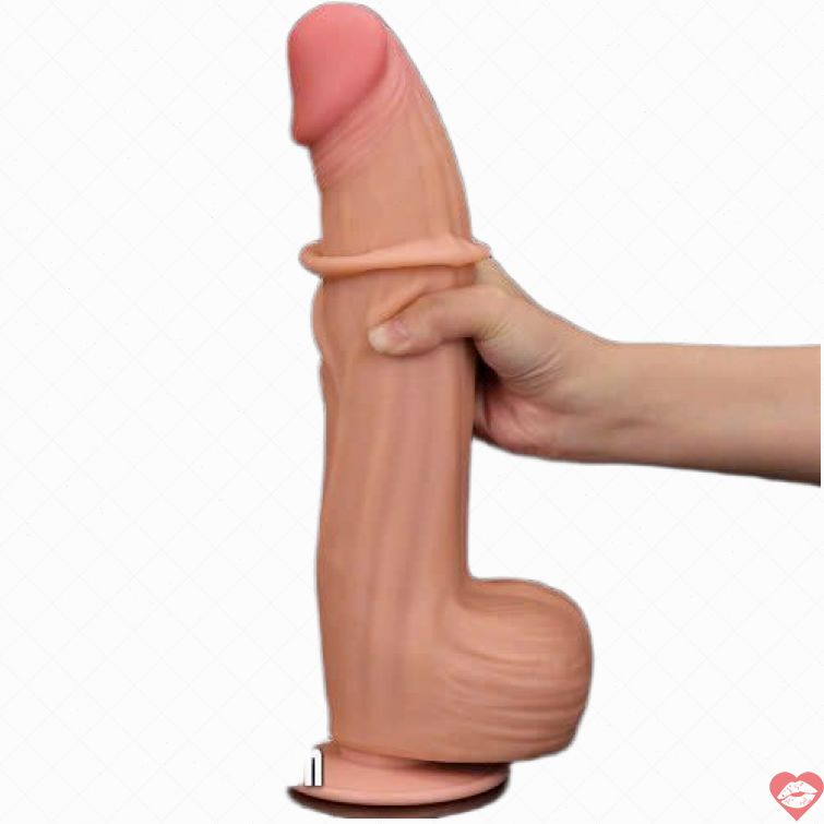 Dương vật giả to khủng Lovetoy 2 lớp 12 inch 