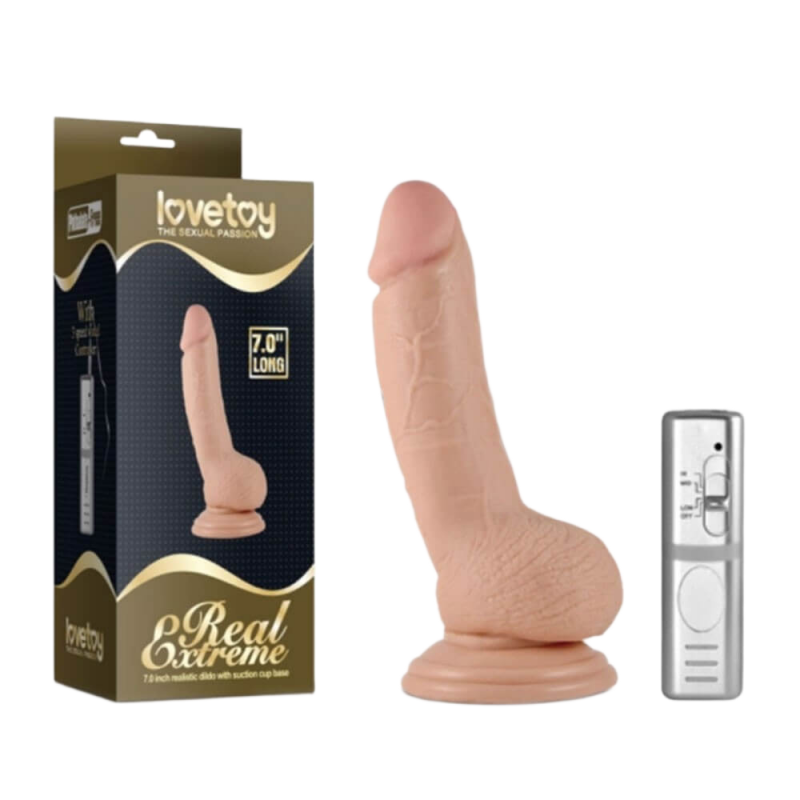  Nhập sỉ Dương vật giả dính tường Lovetoy Real Extreme 7.0 Inch  chính hãng 