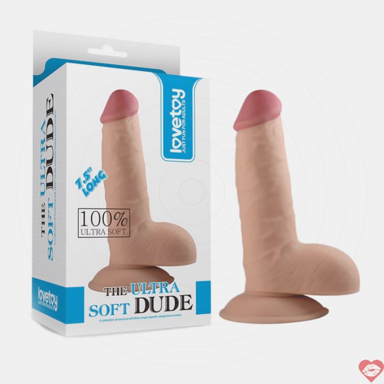 Dương vật dán tường Lovetoy siêu mềm 75 inch 