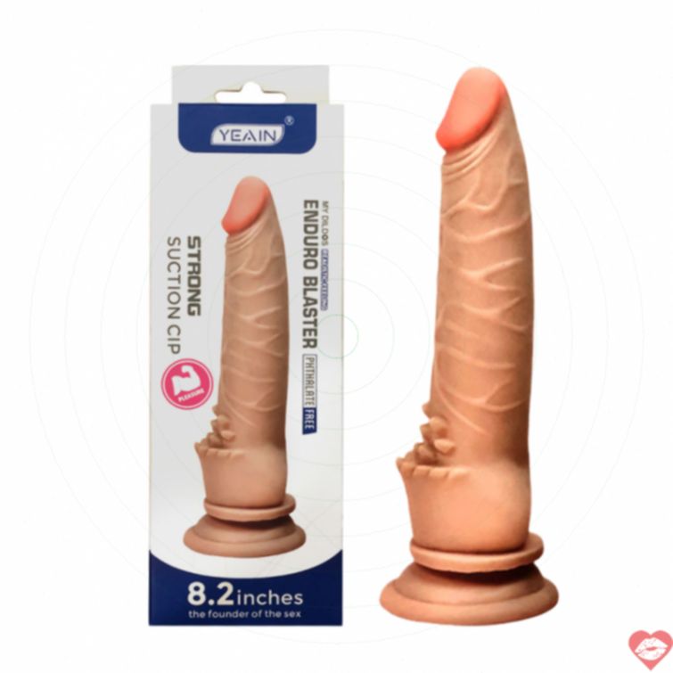 Dương vật giả dán tường Yeain xanh cực chắc 