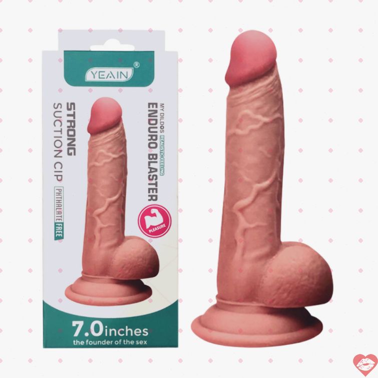 Dương vật giả dính tường Yeain 7 inch chắc chắn 