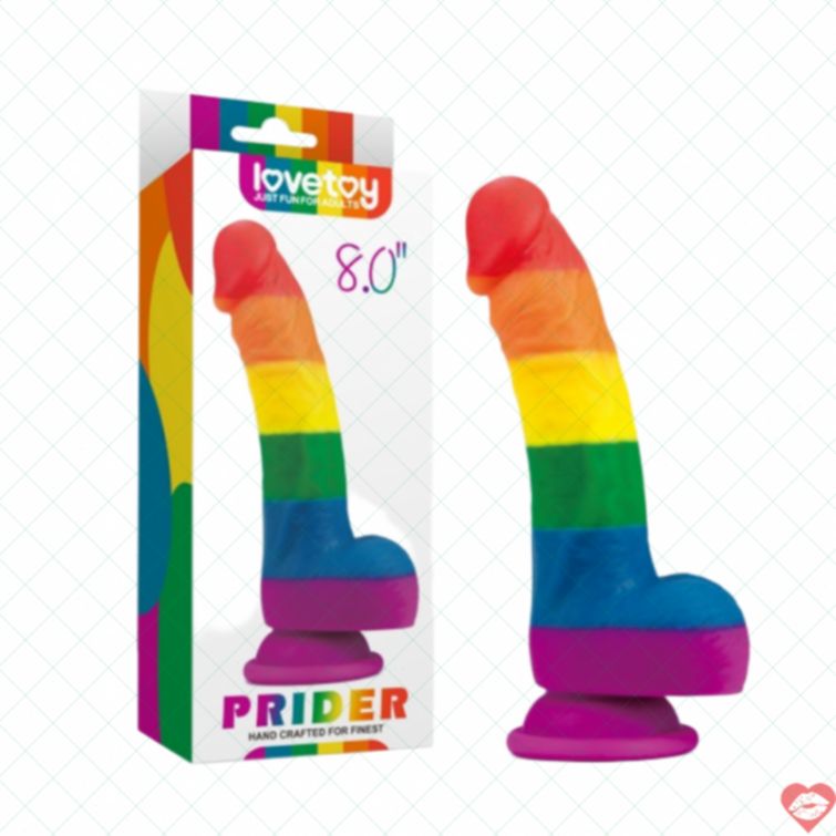 Dương vật giả dán tường Lovetoy Prider 8.0 