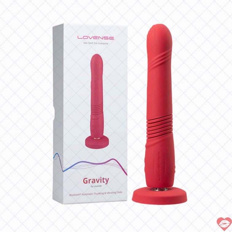 Dương vật giả Lovense Gravity rung đa tần cực sướng 