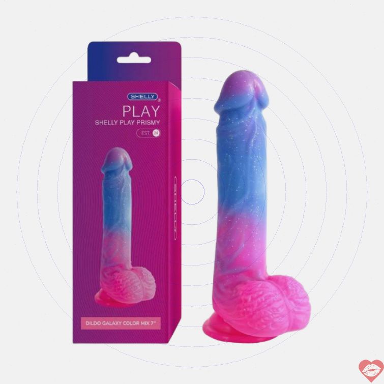 Dương vật giả dán tường Prismy 14.5cm đẹp 