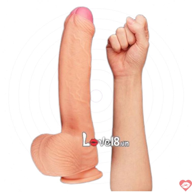 Dương vật gắn tường Lovetoy 11 inch siêu to 