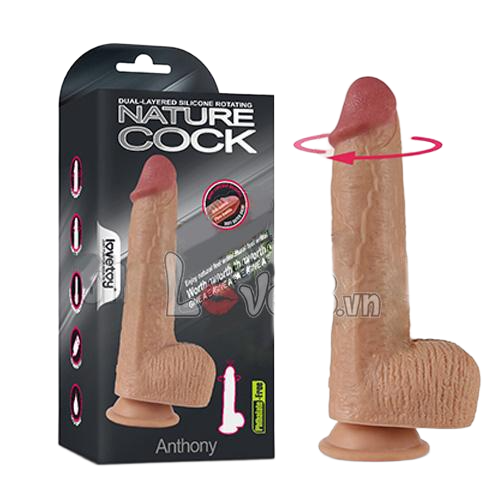  Review Dương vật silicon siêu mềm rung ngoáy Lovetoy Anthony  hàng mới về 