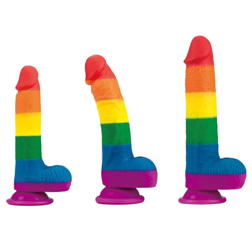  Bảng giá Dương vật giả silicone đa sắc Lovetoy Prider 3 size 7.5 – 8.0 – 9.0 Inch  cao cấp 