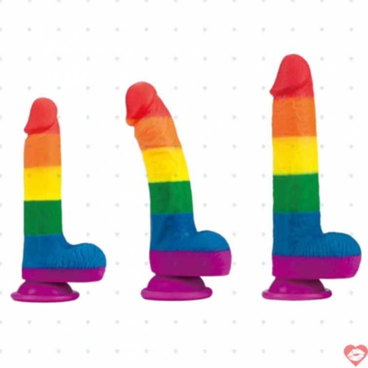 Dương vật giả Lovetoy Prider đa size mềm mịn 
