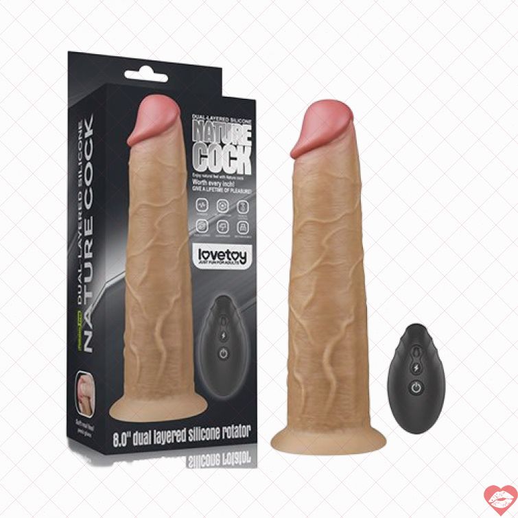 Dương vật giả rung ngoáy Lovetoy cực mạnh 