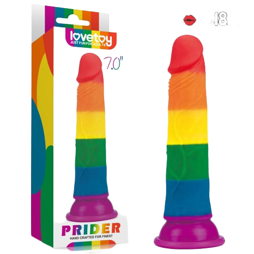 Phân phối Dương vật giả gắn tường lục sắc Lovetoy Prider 7 in  nhập khẩu 