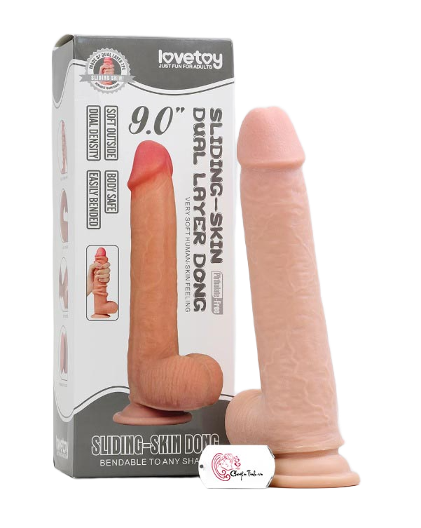  Cửa hàng bán Dương vật giả Lovetoy sliding 9 inch  có tốt không? 