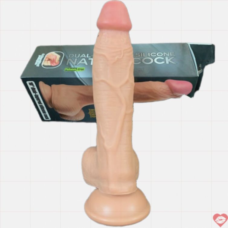 Dương vật giả cầm tay Lovetoy silicon mềm 