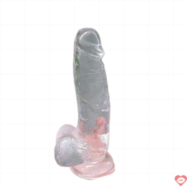 Dương vật giả gắn tường trong suốt size lớn siêu sướng 