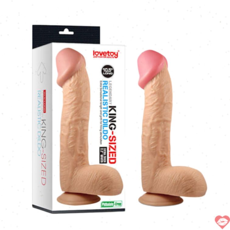 Dương vật giả King size LoveToy siêu khủng silicone 