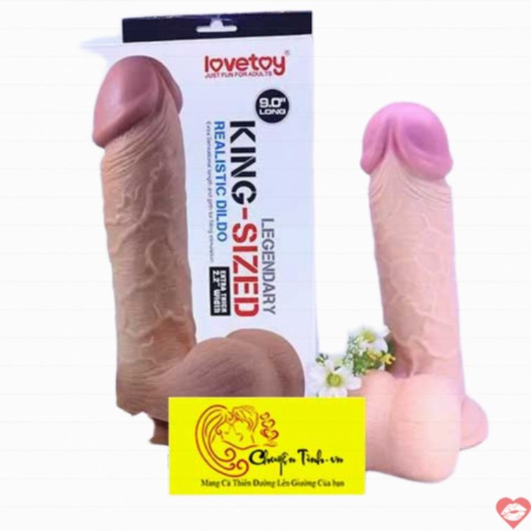 Dildo Lovetoy King size lớn 5cm cực đã 