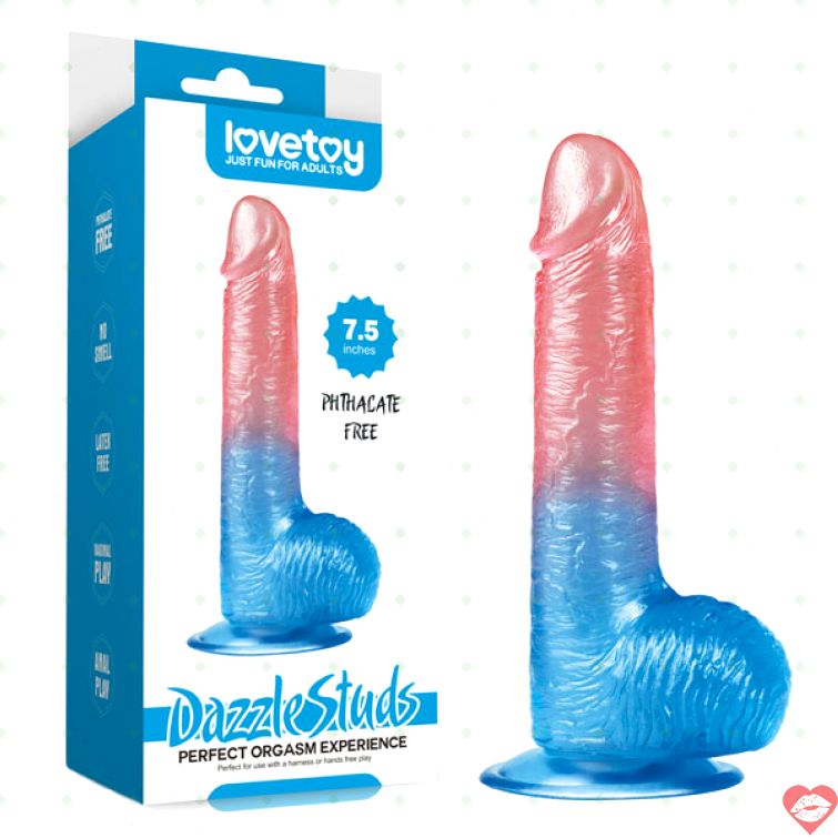 Dương vật giả hít tường siêu mềm 7.5 inch 