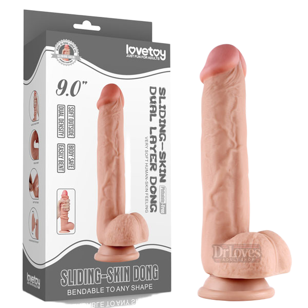  Bảng giá Dương vật giả gắn tường Lovetoy 2 da 9inch màu Flesh  tốt nhất 