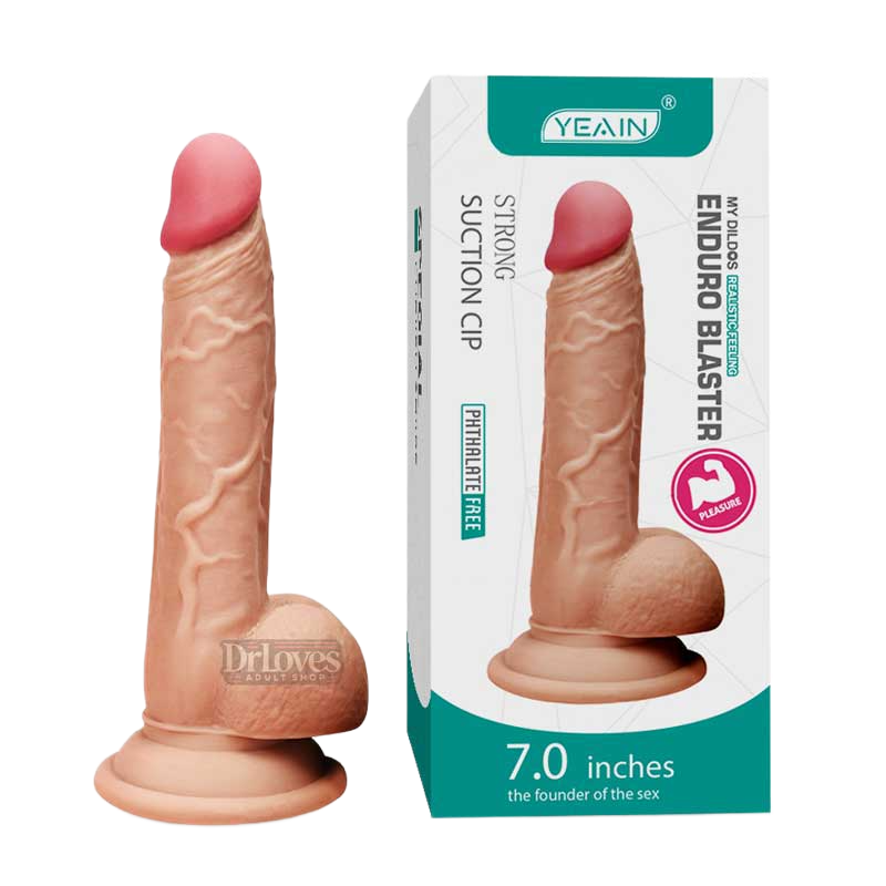  Sỉ Dương Vật Giả Gắn Tường Yeain 7inch Màu Xanh  có tốt không? 