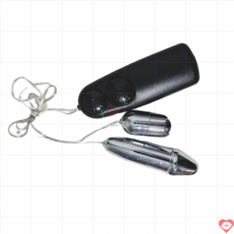 Trứng rung inox 2 đầu kích thích mạnh 