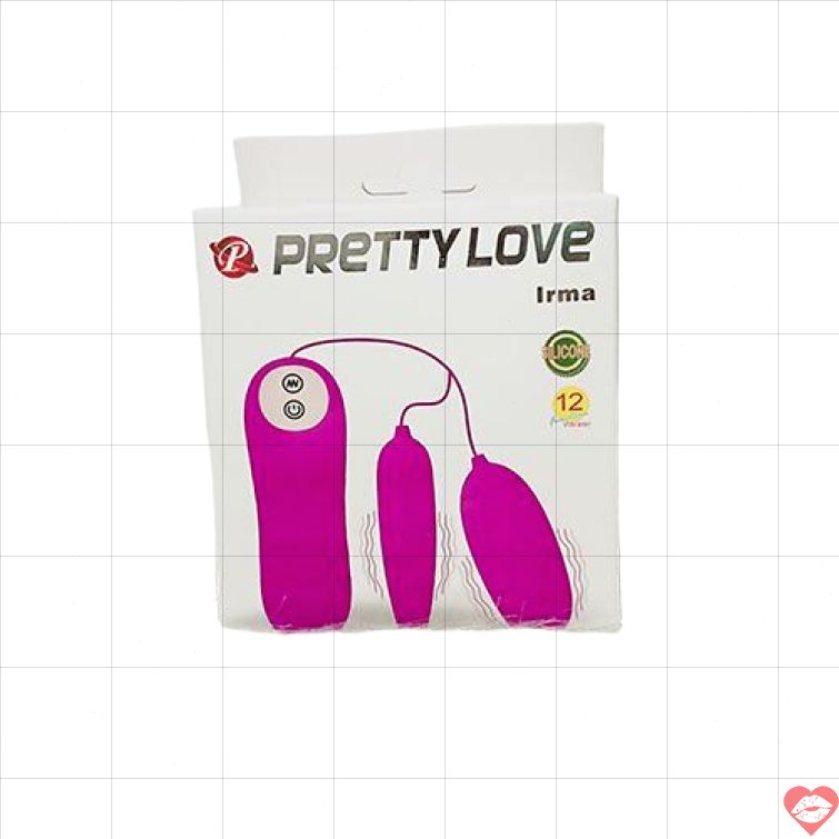 Trứng rung Prettylove 2 đầu massage điểm G kích thích 