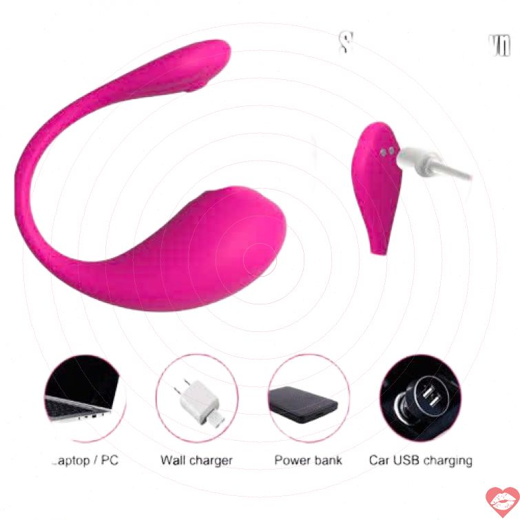 Trứng rung Lushy điều khiển app kích thích mạnh 