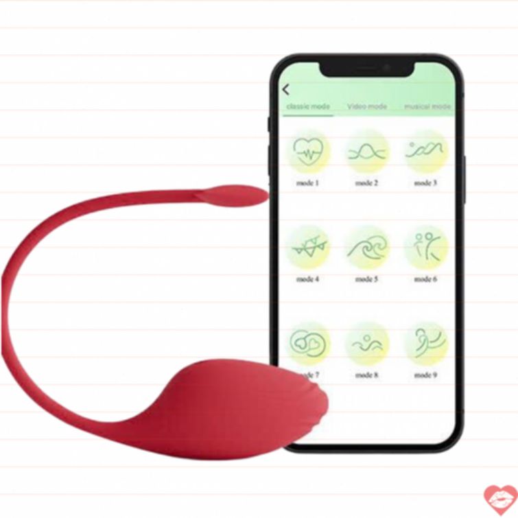 Trứng rung Cupid điều khiển app kích thích điểm G 