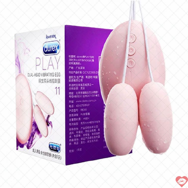 Trứng rung Durex 2 đầu mạnh mẽ kích thích điểm nhạy 