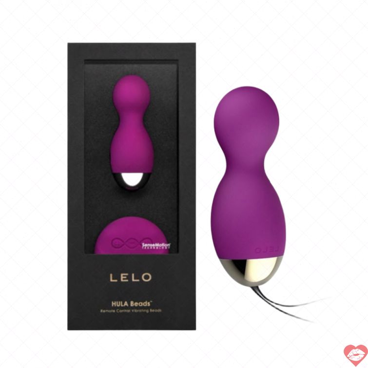 Trứng rung Lelo Hula Beads xoay rung cao cấp 