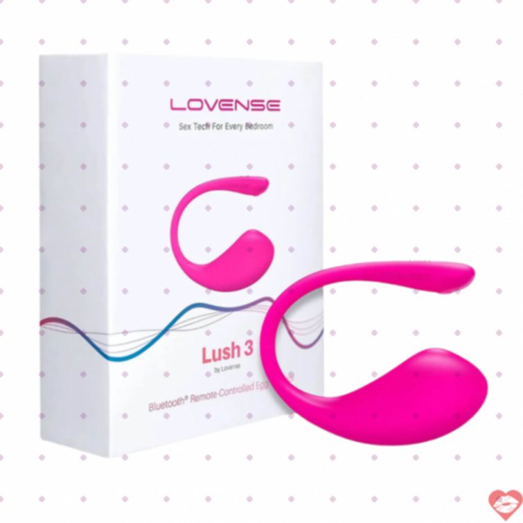 Trứng rung Lovense Lush 3 điều khiển app cao cấp 