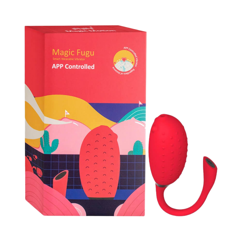  Sỉ Trứng rung Magic Motion Fugu Đỏ  hàng xách tay 