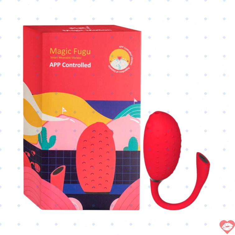 Trứng rung Magic Motion Fugu điều khiển từ xa 