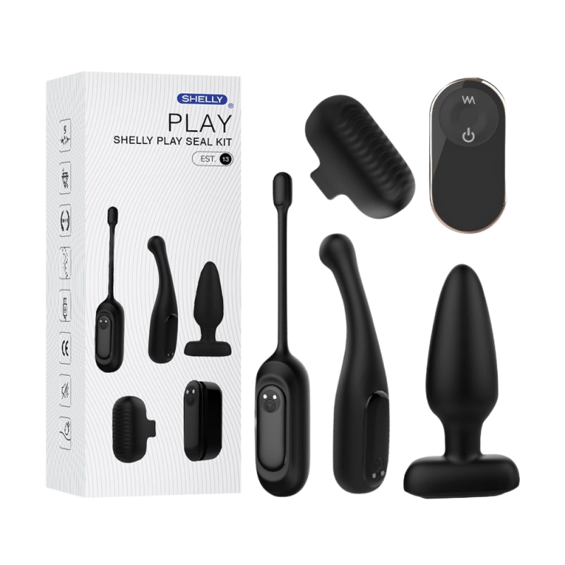  Review Bộ dụng cụ hỗ trợ tình dục Shelly Play Seal kit  nhập khẩu 