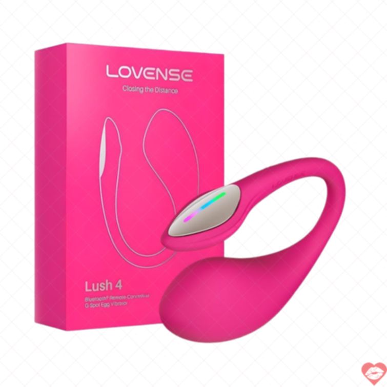 Trứng rung Lovense Lush 4 điều khiển thông minh 