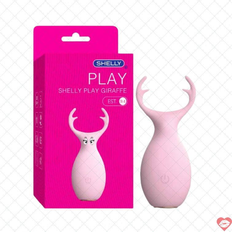 Trứng rung Shelly Play Giraffe dễ thương kích thích nhẹ 