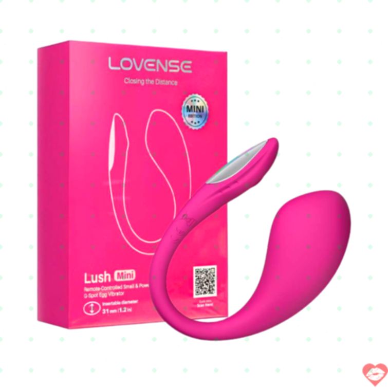 Trứng rung Lovense Lush Mini kín đáo mạnh 