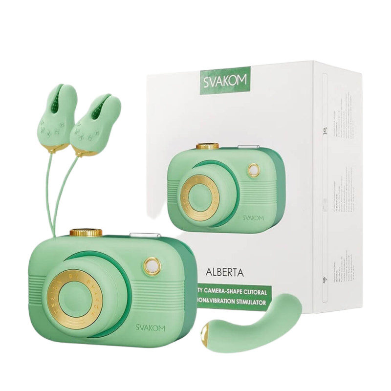  Sỉ Máy massage 4 món Svakom Alberta  hàng mới về 