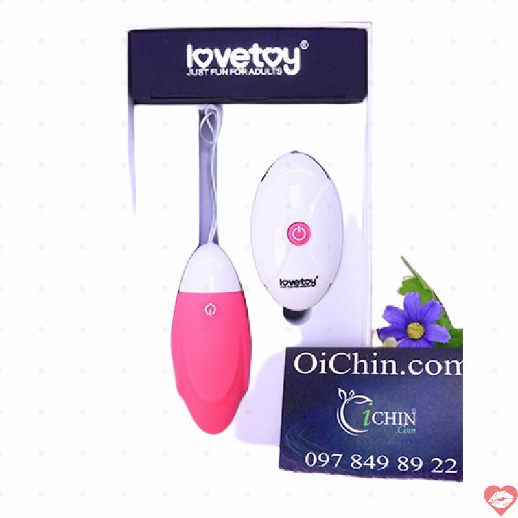 Trứng rung Lovetoy JOY điều khiển từ xa cực mạnh 