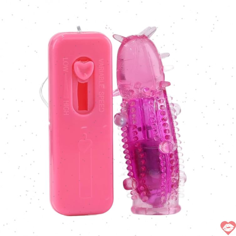 Trứng rung silicone gai mềm êm ái kích thích sâu 